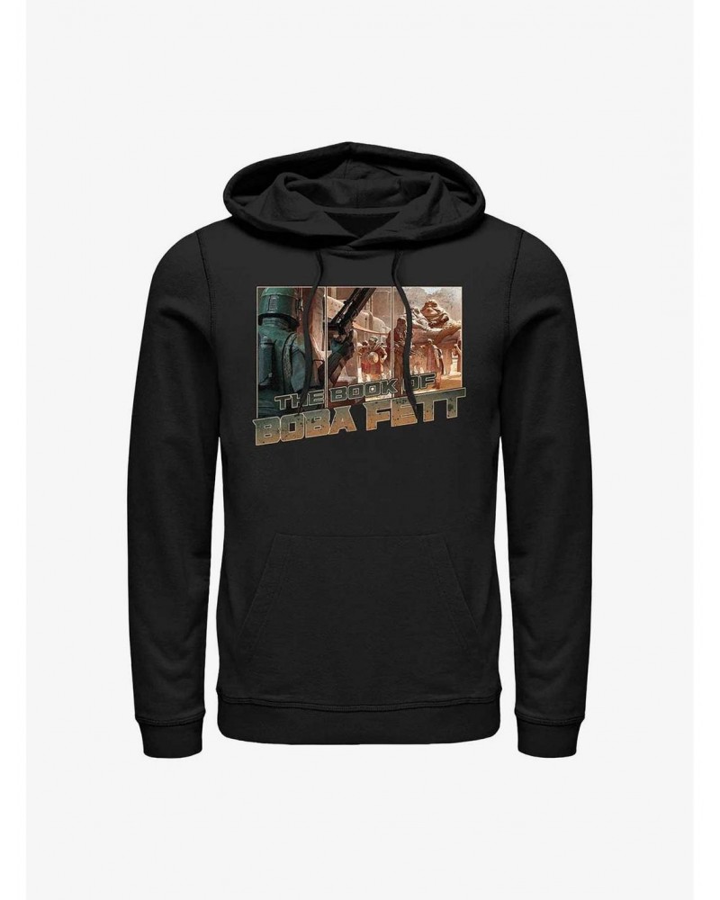 Star Wars The Book Of Boba Fett Desert Rules Hoodie $17.51 Hoodies