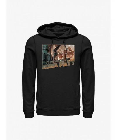 Star Wars The Book Of Boba Fett Desert Rules Hoodie $17.51 Hoodies