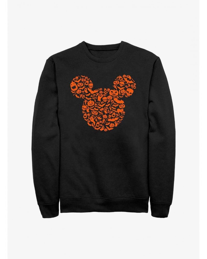 Disney Mickey Mouse Ears Halloween Icons Sweatshirt $11.44 Sweatshirts