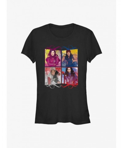 Disney Descendants Four Evil Boxes Girls T-Shirt $11.70 T-Shirts