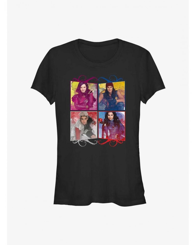 Disney Descendants Four Evil Boxes Girls T-Shirt $11.70 T-Shirts