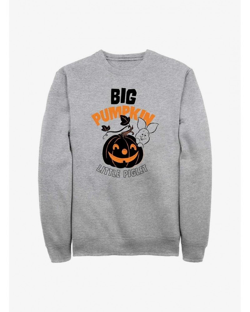 Disney Winnie The Pooh Big Pumpkin Little Piglet Sweatshirt $14.39 Sweatshirts