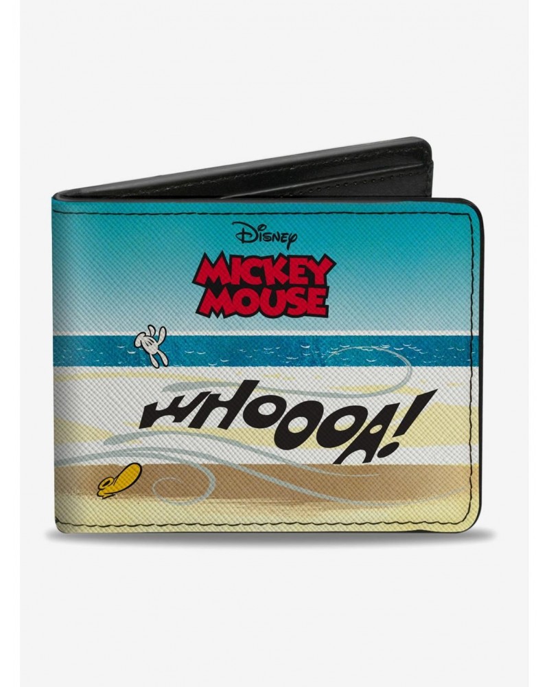 Disney Mickey Mouse Blown Away Whoa Bifold Wallet $9.61 Wallets
