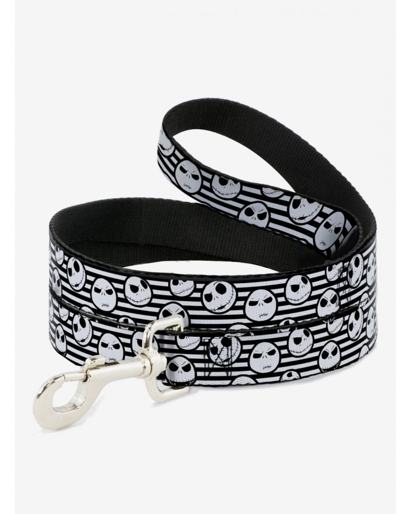 The Nightmare Before Christmas Jack Expressions Dog Leash $10.31 Leashes