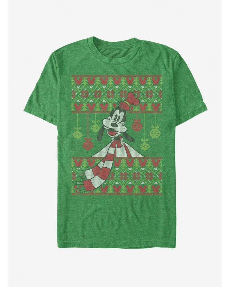 Disney Goofy Holiday Ornament Sweater T-Shirt $11.71 T-Shirts