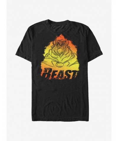 Disney Beauty and The Beast Flame T-Shirt $10.52 T-Shirts