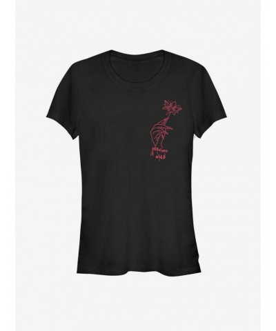 Disney Maleficent: Mistress of Evil Wild Flower Girls T-Shirt $9.46 T-Shirts