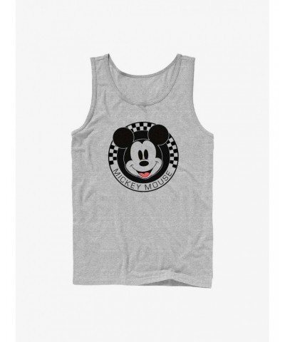 Disney Mickey Mouse Mickey Checkered Tank Top $8.47 Tops