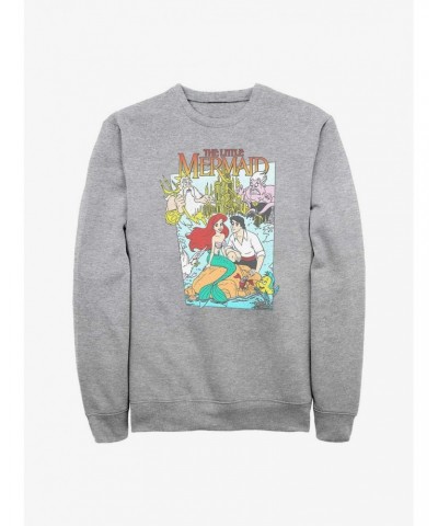 Disney The Little Mermaid Mermaid Cover Sweatshirt $17.71 Sweatshirts