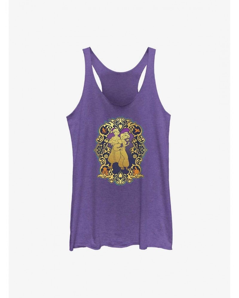 Disney Aladdin Duo Frame Girls Tanks $9.58 Tanks