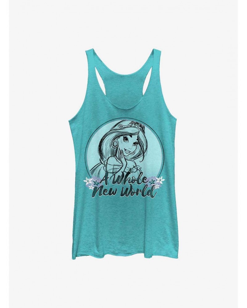 Disney Aladdin Jasmine's World Girls Tank $12.69 Tanks