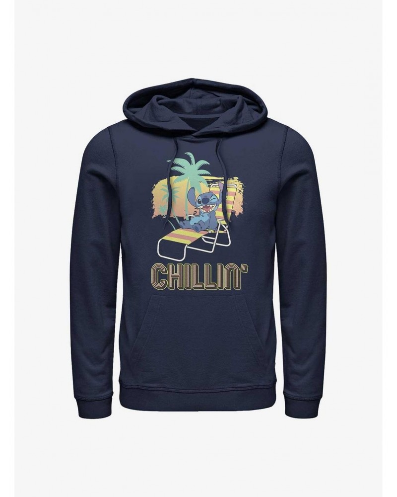 Disney Lilo & Stitch Stitch Chillin Hoodie $18.86 Hoodies