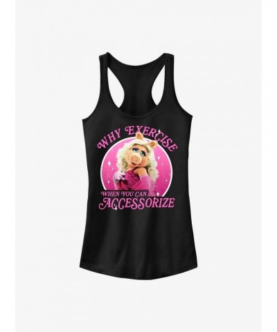 Disney The Muppets Accessorized Piggy Girls Tank $9.46 Tanks