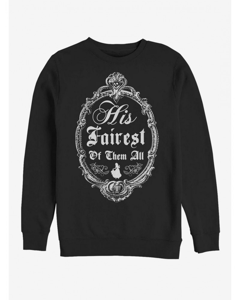 Disney Snow White His Fairest Crew Sweatshirt $11.07 Sweatshirts