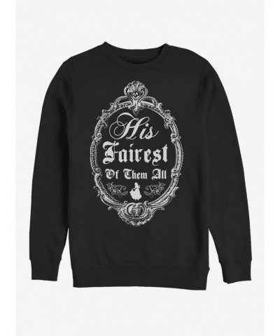 Disney Snow White His Fairest Crew Sweatshirt $11.07 Sweatshirts