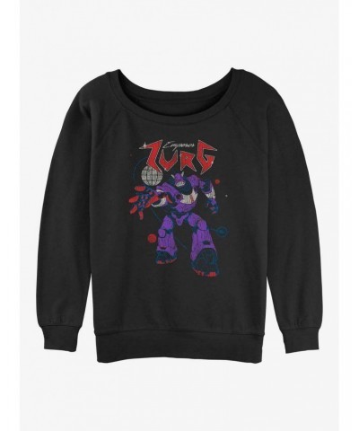 Disney Pixar Lightyear Metal Zurg Girls Slouchy Sweatshirt $14.76 Sweatshirts