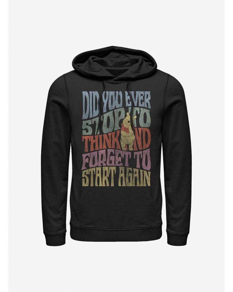 Disney Winnie The Pooh Did You Ever Hoodie $15.27 Hoodies