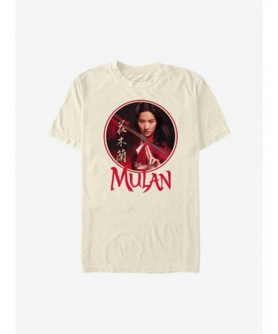 Disney Mulan Live Action Portrait Circle Frame T-Shirt $10.76 T-Shirts