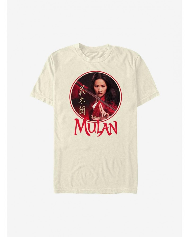 Disney Mulan Live Action Portrait Circle Frame T-Shirt $10.76 T-Shirts