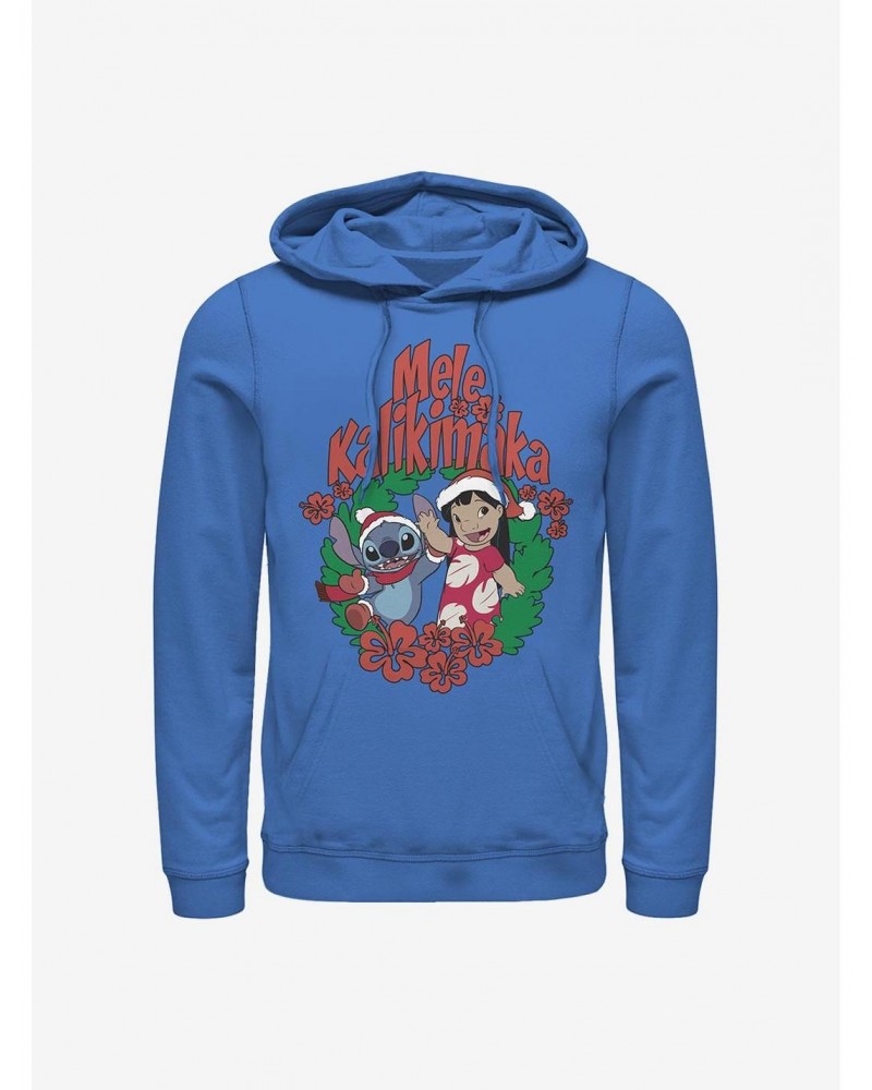 Disney Lilo & Stitch Mele Kalikimaka Hoodie $22.00 Hoodies