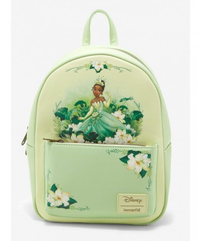 Loungefly Disney The Princess And The Frog Tiana Floral Mini Backpack $23.96 Backpacks