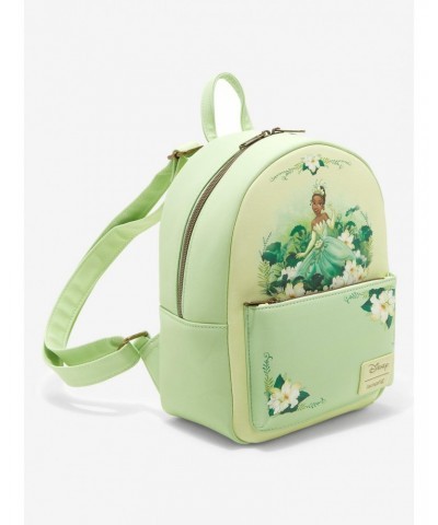 Loungefly Disney The Princess And The Frog Tiana Floral Mini Backpack $23.96 Backpacks