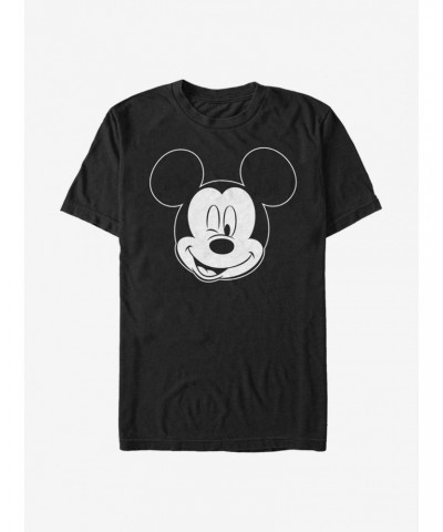 Disney Mickey Mouse Let Me Sleep Outline T-Shirt $10.99 T-Shirts