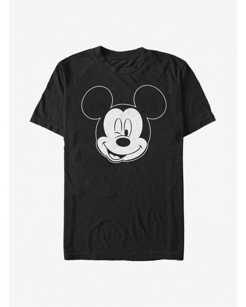 Disney Mickey Mouse Let Me Sleep Outline T-Shirt $10.99 T-Shirts