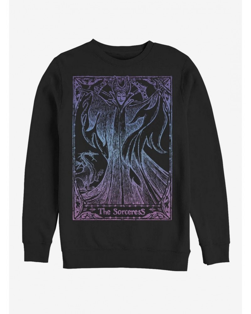 Disney Sleeping Beauty Sorceress Crew Sweatshirt $16.97 Sweatshirts