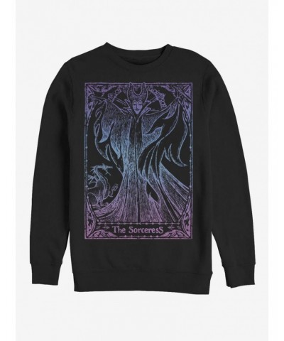 Disney Sleeping Beauty Sorceress Crew Sweatshirt $16.97 Sweatshirts