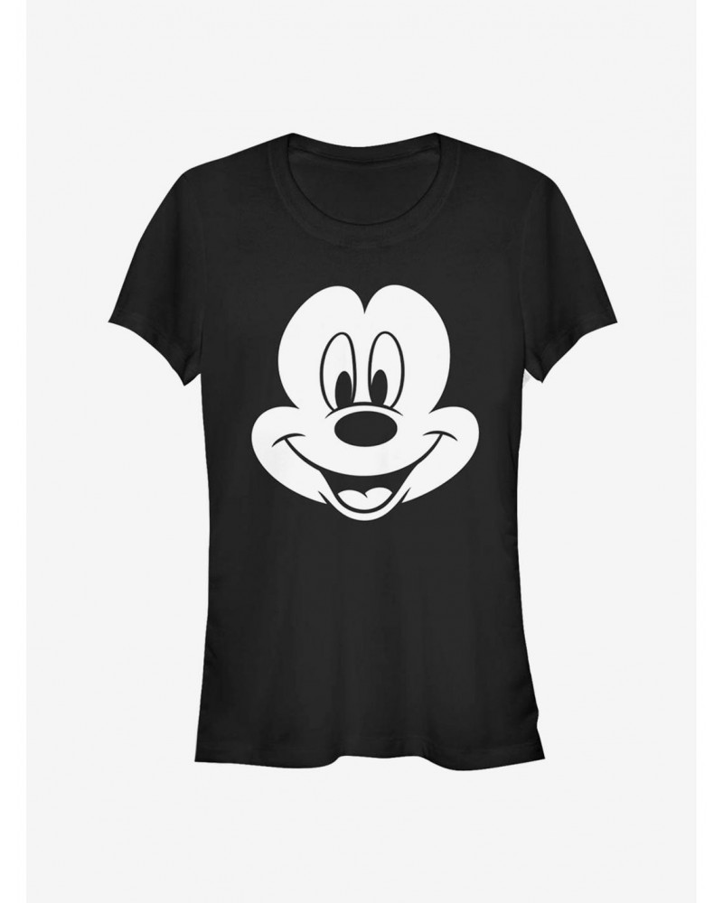 Disney Mickey Mouse Face Classic Girls T-Shirt $12.20 T-Shirts