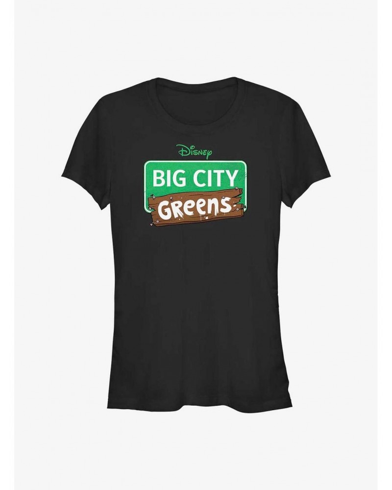 Disney's Big City Greens Logo Girls T-Shirt $12.45 T-Shirts