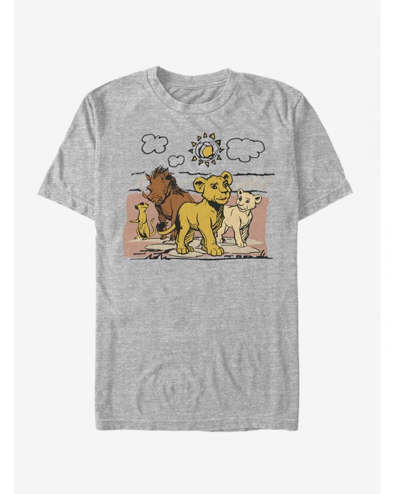 Disney The Lion King 2019 Hakuna Group T-Shirt $9.80 T-Shirts