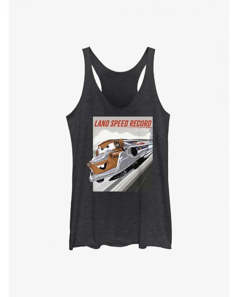 Cars Land Speed Record Girls Raw Edge Tank $10.62 Tanks