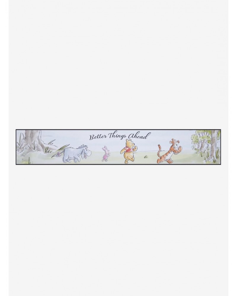 Disney Winnie The Pooh Better Things Ahead Wood Wall Art $5.58 Merchandises