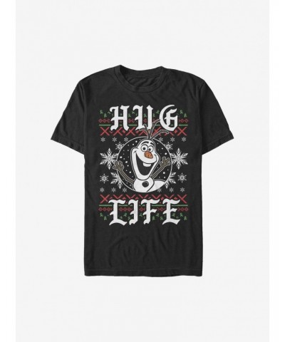 Disney Frozen Hug Life Olaf Holday T-Shirt $8.84 T-Shirts