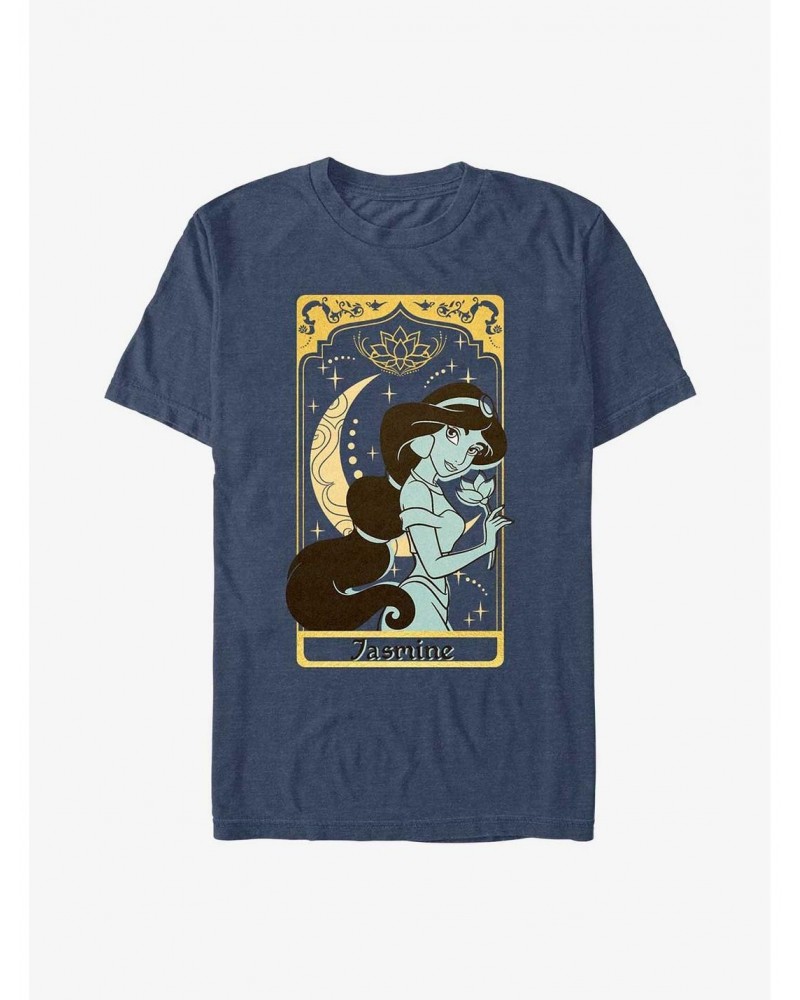 Disney Aladdin Tarot Card Jasmine T-Shirt $9.08 T-Shirts