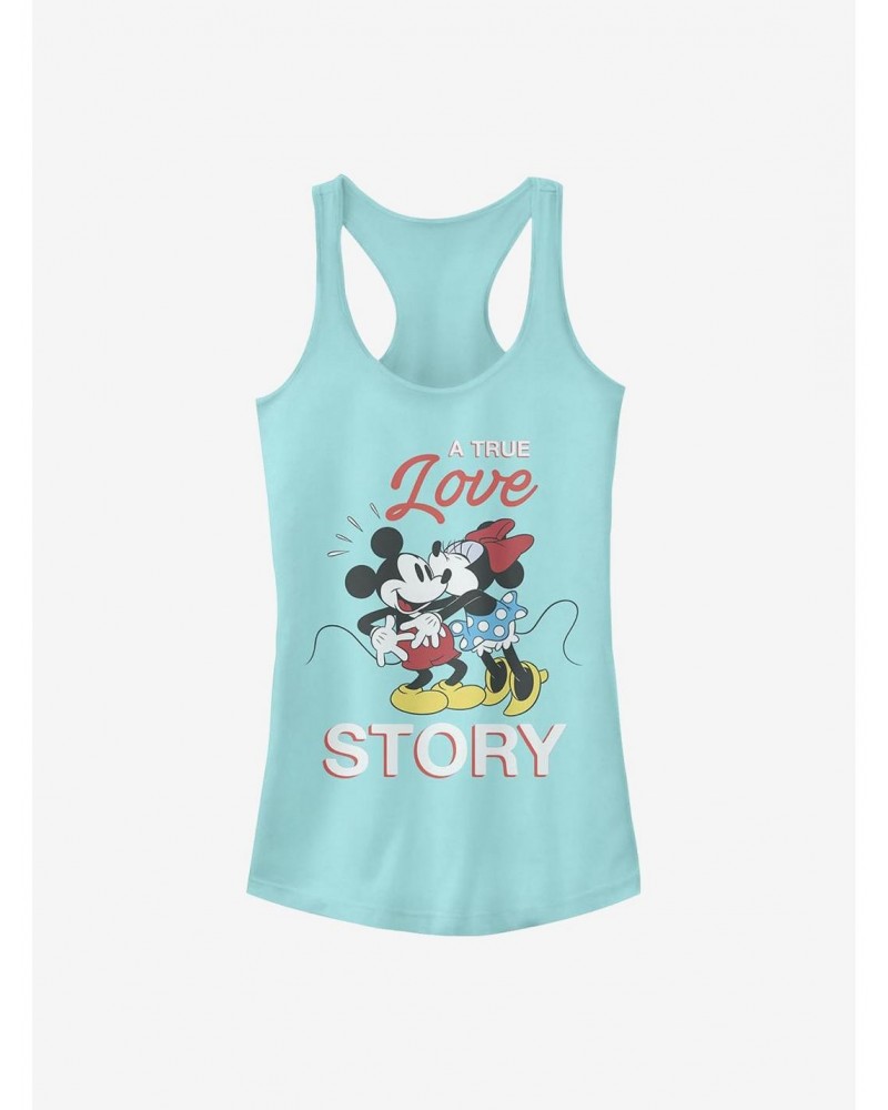 Disney Mickey Mouse True Love Story Girls Tank $7.72 Tanks