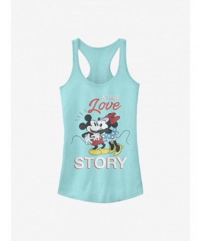 Disney Mickey Mouse True Love Story Girls Tank $7.72 Tanks