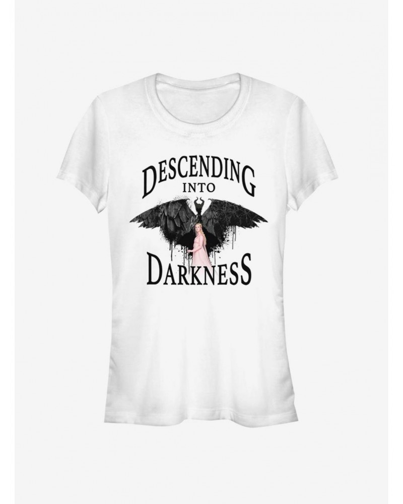 Disney Maleficent: Mistress Of Evil Descending Into Darkness Girls T-Shirt $9.46 T-Shirts