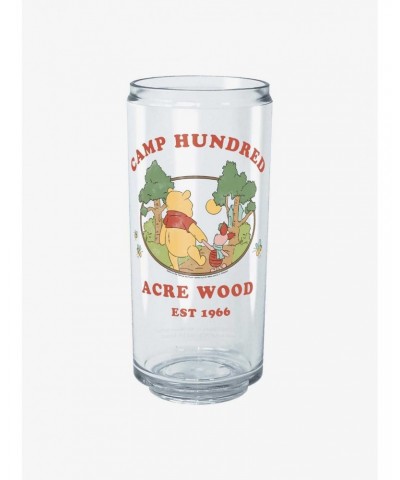 Disney Winnie The Pooh Camp Hundred Acre Wood Winnie and Piglet Can Cup $7.79 Cups