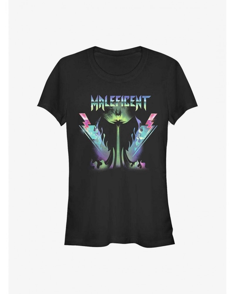 Disney Maleficent Mal Rock Solid Girls T-Shirt $11.95 T-Shirts