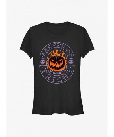 Disney The Nightmare Before Christmas Master Of Fright Girls T-Shirt $11.70 T-Shirts