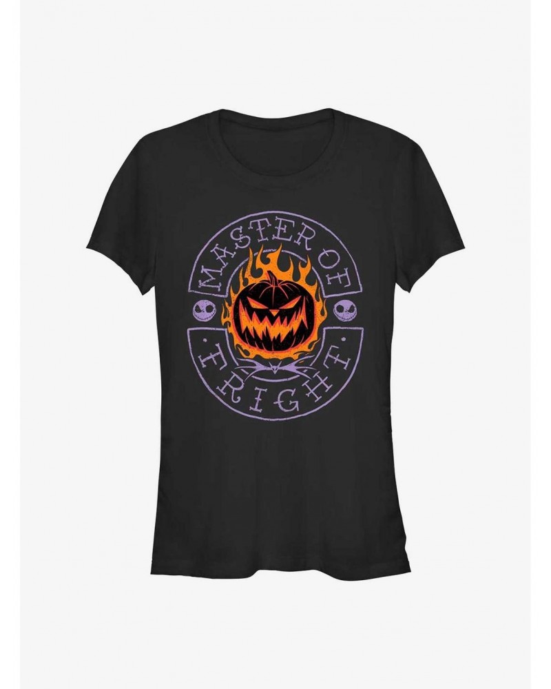 Disney The Nightmare Before Christmas Master Of Fright Girls T-Shirt $11.70 T-Shirts