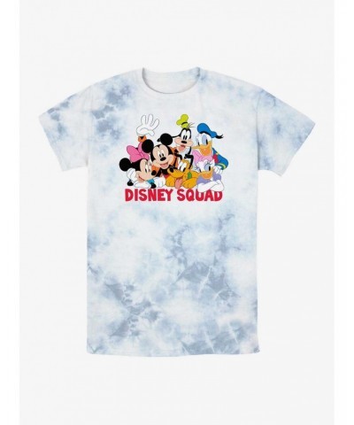 Disney Mickey Mouse Disney Squad Tie-Dye T-Shirt $8.29 T-Shirts