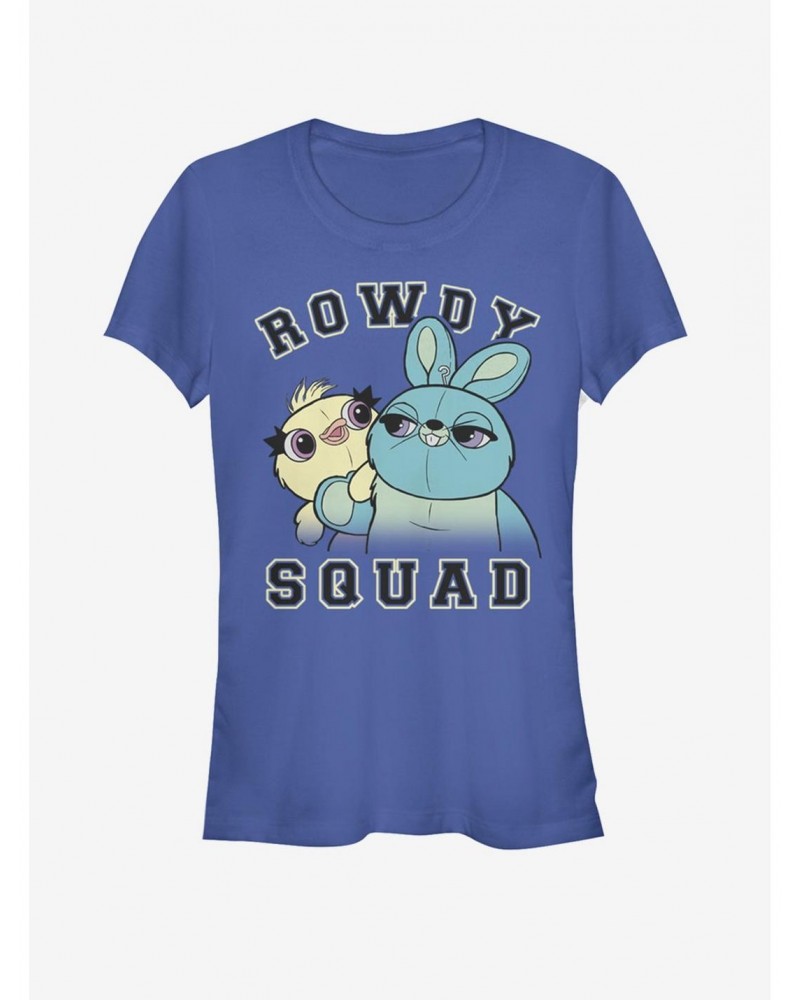 Disney Pixar Toy Story 4 Rowdy Squad Girls Royal Blue T-Shirt $8.72 T-Shirts
