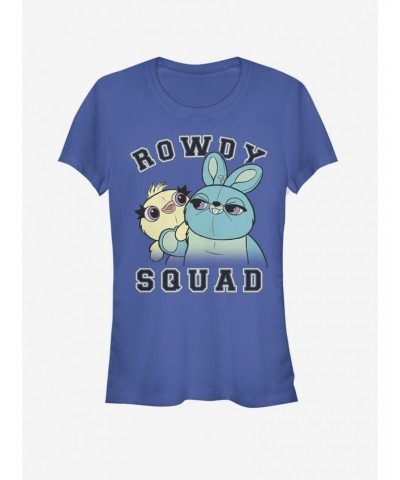 Disney Pixar Toy Story 4 Rowdy Squad Girls Royal Blue T-Shirt $8.72 T-Shirts