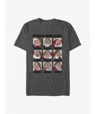 Disney Snow White and the Seven Dwarfs Spanish Grumpy T-Shirt $9.80 T-Shirts