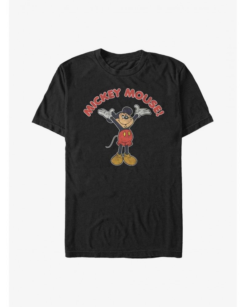 Disney Mickey Mouse Retro Mickey T-Shirt $10.76 T-Shirts