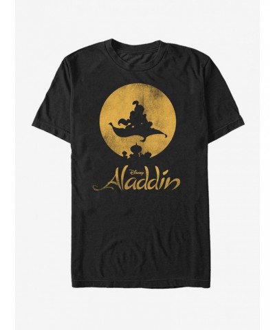 Disney Aladdin Magic Carpet Silhouette T-Shirt $7.41 T-Shirts